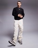 EA7 chest logo sweatshirt in black