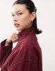 Reclaimed Vintage cord bomber jacket in burgundy - part of a set