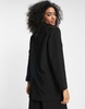 ASOS EDITION oversized longline blazer in black