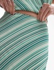 Topshop georgette maxi skirt in green diagonal stripe