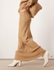 ASOS EDITION knit maxi skirt in biscuit - part of a set