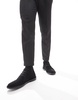 ASOS DESIGN desert boots in black suede