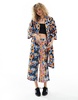 ASOS MADE IN KENYA floral print kimono two-piece