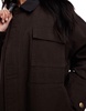 Stradivarius STR barn jacket in brown