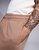 ASOS DESIGN premium heavyweight wide leg sweatpants 400gsm in light brown