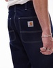 Carhartt WIP simple denim jorts in dark wash blue
