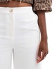 ASOS DESIGN tailored relaxed straight leg pants in ivory