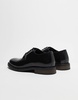 ASOS DESIGN lace up derby shoes in black