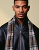 ASOS DESIGN faux leather track jacket in black