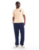AAPE by A Bathing Ape backprint logo T-shirt in apricot