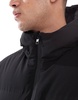 Jack & Jones short down puffer jacket in black