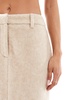 4th & Reckless wool maxi skirt in beige - part of a set