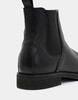 AllSaints creed leather boots in black