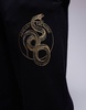 Armani Exchange lunar capsule snake sweatpants in black
