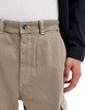Bershka straight leg cargo pants in camel