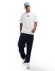 Levi's t-shirt with central batwing logo in white