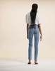 ARKET Azalea high rise stretch skinny leg jeans in mid wash blue