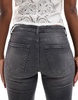 Bershka high waist flared jeans in gray