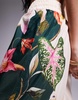 River Island botanical print wide leg pants in cream - part of a set