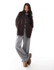 Stradivarius STR barn jacket in brown