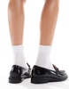 ALDO Bissom Loafers in Black with Leopard
