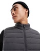 Jack & Jones Essentials vest in matte dark gray