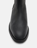 AllSaints creed leather boots in black
