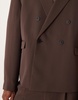 ASOS DESIGN boxy cropped suit jacket in brown