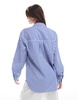 Miss Selfridge oversized shirt in navy