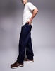 ASOS DESIGN baggy workpant jeans in raw wash