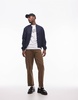 Topman lightweight bomber jacket in navy