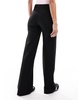Bershka tailored pants in black