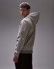 Mango hoodie in stone