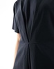 French Connection Rallie cotton T-shirt mini dress in black
