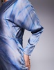 ASOS DESIGN long sleeve batwing maxi dress in abstract print