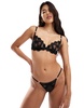 Ann Summers Elated non padded plunge bra in black