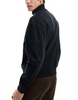 ASOS DESIGN essential boxy oversized sweatshirt with quarter zip in black