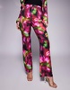 ASOS LUXE tailored pants in dark blurred floral print - part of a set