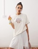 Aape By A Bathing Ape logo t-shirt in ivory