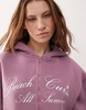 COLLUSION zip through graphic hoodie