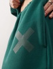 COLLUSION heavyweight logo relaxed sweatpants