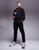 BOSS Orange Sestart logo sweatpants regular fit in black