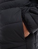 Jack & Jones packable padded jacket with standing collar in black