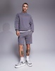 HUGO Bodywear tonal logo sweatshirt in gray