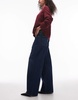 ARKET Cloud low rise baggy wide leg jeans in dusty blue