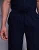 South Beach drawstring beach pants in slate blue