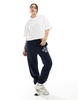 Bershka boxy oversized t-shirt in white