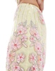 ASOS DESIGN floral embellished short in yellow and pink - part of a set