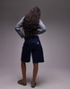 Carhartt WIP Brandon loose fit denim shorts in dark wash