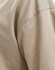 Bershka oversized T-shirt in sand